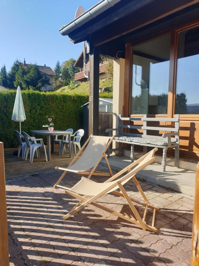 Апартаменты Terrasse Des Monts - Duplex Independant De Charme Les Hopitaux-Neufs Экстерьер фото